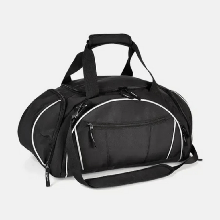 Mala Esportiva Em Nylon / Polyester 300D Preto – 35L