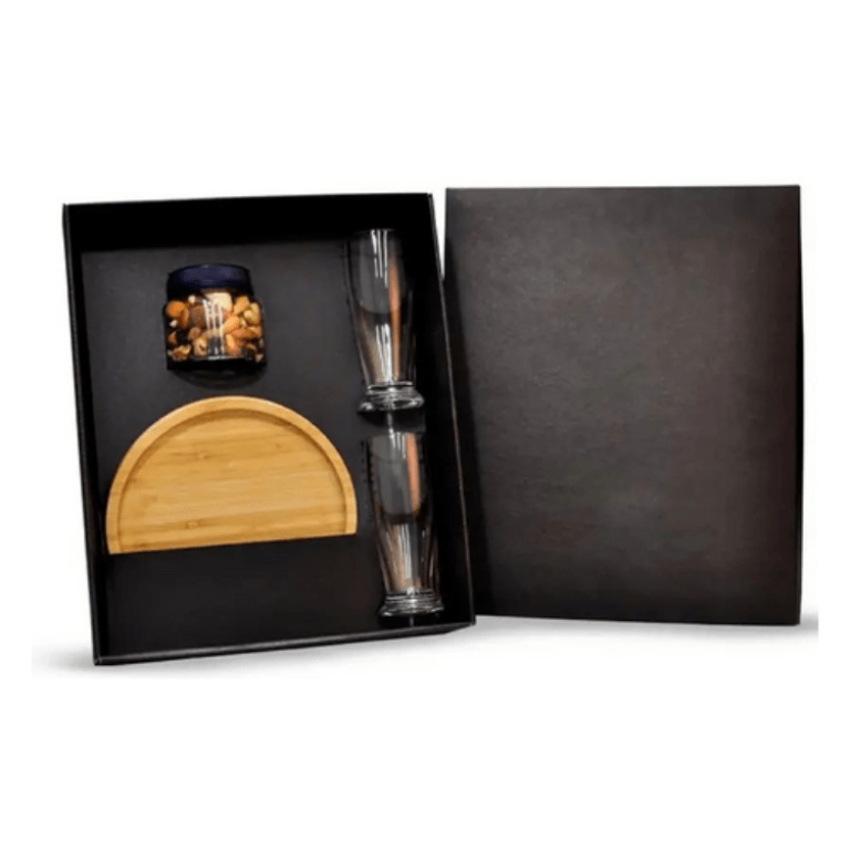 Kit Petisco Com Caneca E Mix De Castanhas – 4 Pçs