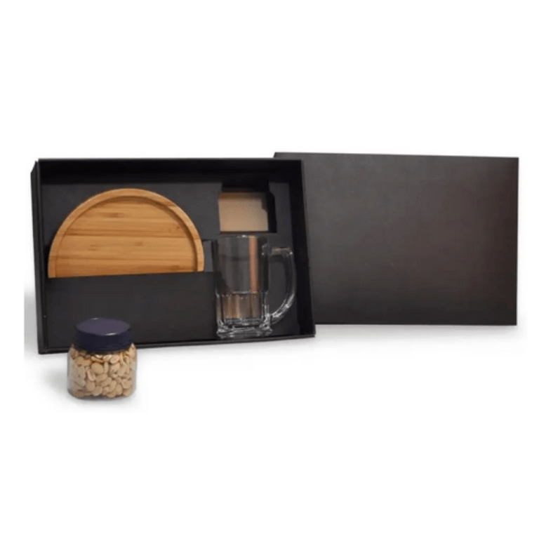 Kit Petisco Com Caneca E Amendoim – 3 Pçs