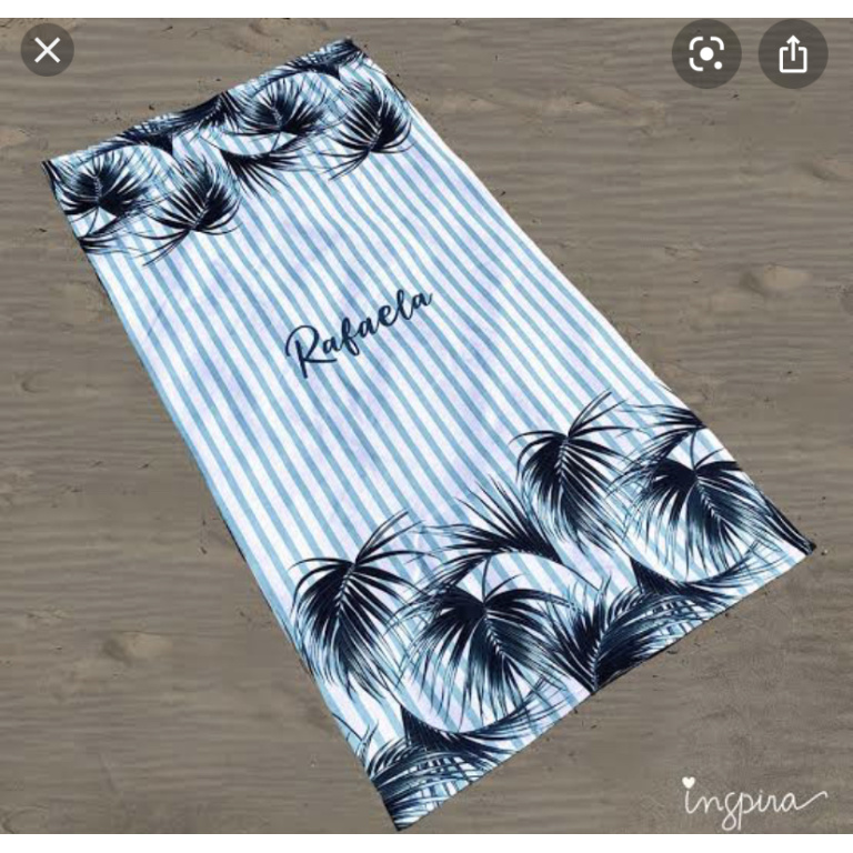 Toalha de Praia para Sublimação Total 240g/m²