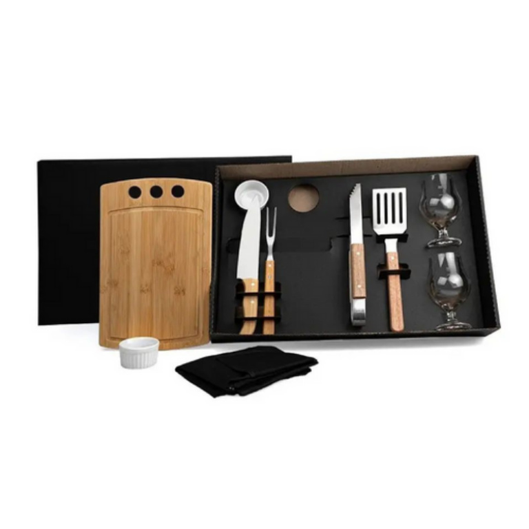 Kit Para Churrasco / Hambúrguer / Cerveja – 10 Pçs