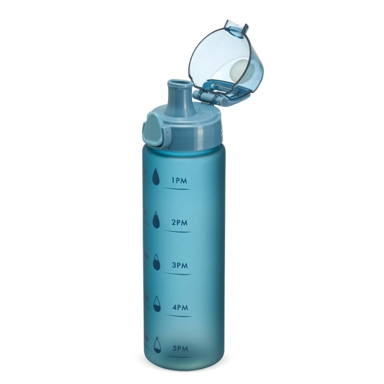 Squeeze Plástico 700ml com Marcador de Horário